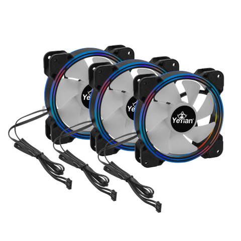 Yeyian Typhoon LII Master Kit 3 Ventilateurs ARGB 120mm Plus 2 Bandes LED ARGB Plus Contrôleur
