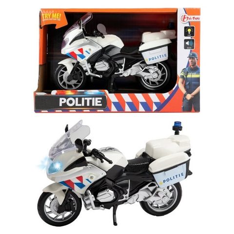 Toi-toys Moto De Police 1:20 + Lumière/son 29654a