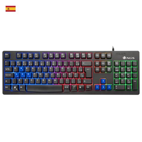 NGS Gkx-300, Qwerty, Es Clavier Gaming Usb Espagnole
