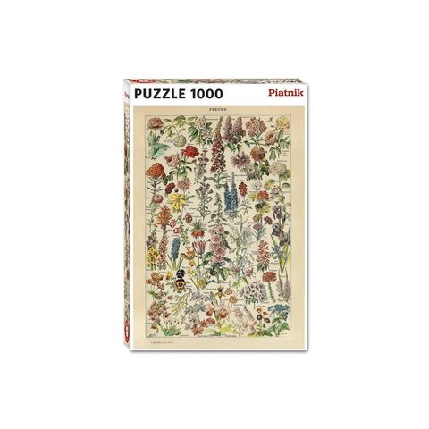 Piatnik Puzzle 1000 Pièces Fleurs Millot