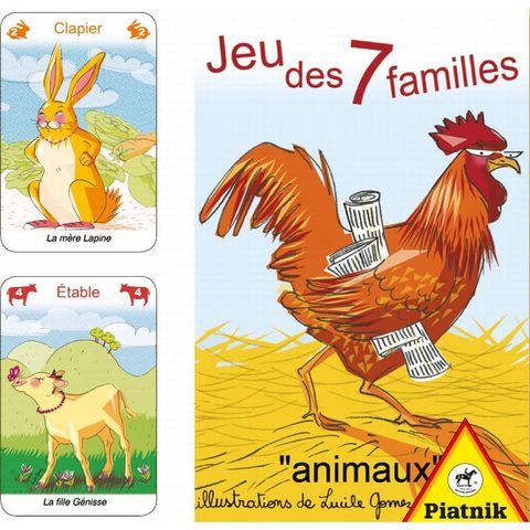 Piatnik 7 Familles - Animaux Ferme