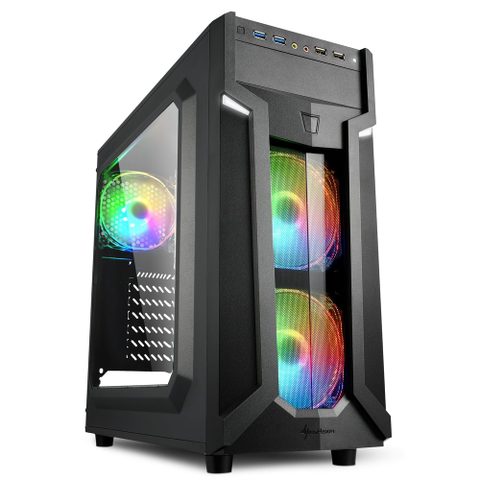 Sharkoon VG6-W RGB Midi Tower