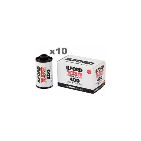 Ilford Film Argentique Pack 10 Xp 2 Super 135-24