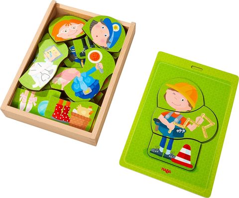 Haba Puzzle En Bois Des Métiers