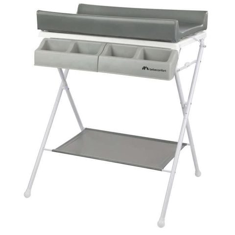 Bebeconfort Baltic Table A Langer Et Baignoire 2en 1, Pliable, De La Naissance A 12 Mois (11kg), Mist