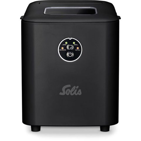 Solis Machine a glaçons Ice Cube Express noire 12 kg 24h 2 tailles auto-nettoyante