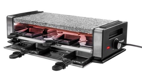 Unold Parrilla intérieure 48760 Raclette 8 personnes 1200 W Noir/Acier inoxydable