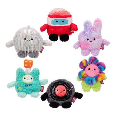 Squishmallows Peluche Groovybumz 11cm - Jouet Sensoriel