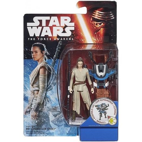 Star Wars Le Reveil de la Force - Rey: Base Starkiller - Figurine 9 cm