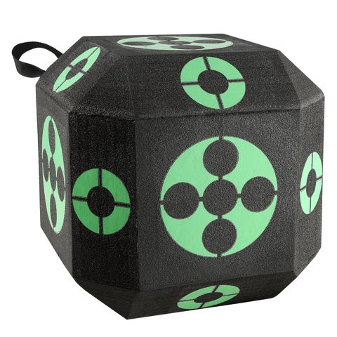 Vevor Cible tir à l'arc 381x381x381 mm, cube, mousse XPE auto-réparable. 18 faces