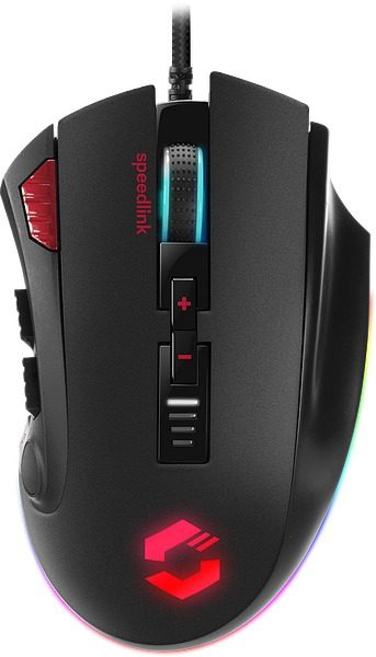 Speedlink Tarios Souris Gaming Droitier Usb Type-a 24000 Dpi