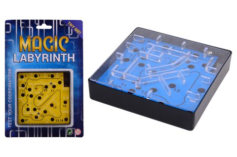 Johntoy Jeu De Labyrinthe Magique - Jouet Labyrinthe Sur Carte Assorti
