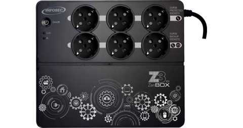 Infosec Z3 ZenBox EX 500 - onduleur - 500 VA