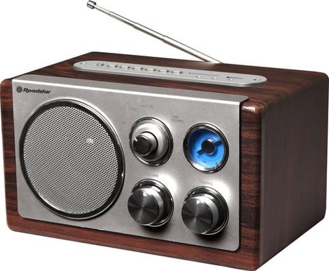 Roadstar Hra-1345us Portable Analogique Bois
