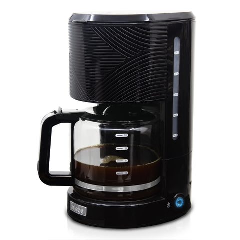 Briebe Cafetera Goutte-à-Goutte CM1171BLK 10 Tasses 1,25 L Filtre Réutilisable