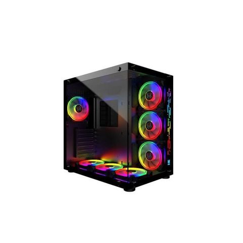 Mred Boîtier PC Gamer ATX - RGB Crystal Sea