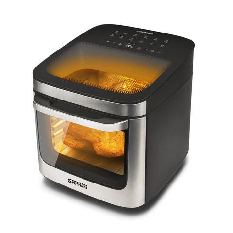 G3 Ferrari Friggisano Lux 13 Unique 13 L Autonome 1800 W Friteuse D’air Chaud Noir, Acier Inoxydable