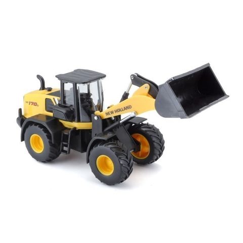 Bburago Véhicule De Construction Chargeuse W170d New Holland 1/50eme