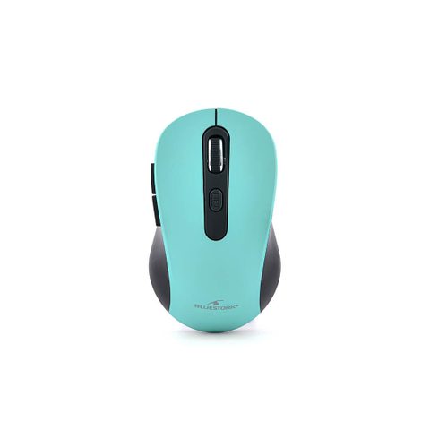 Bluestork Souris sans Fil Rechargeable, Silencieuse, Récepteur USB, 2,5 Ghz, Souris sans Fil, 6 Boutons, Design Ergonomique, 800-1600 Dpi, Compatible Pc, Mac, Ordinateur Portable - Nouveau 2023