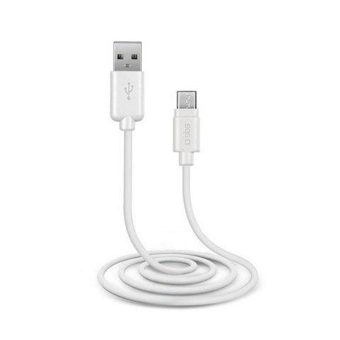 SBS TECABLEMICROW câble USB USB 2.0 1 m Micro-USB B USB A