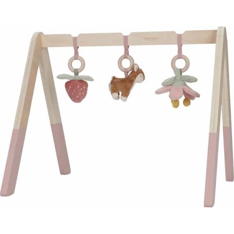 Little Dutch Gymnase Pour Bébé Jardin Féerique Jouet D'éveil Bois/couleurs Pastels