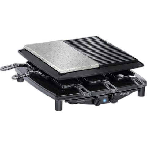 Steba Raclette RC 4 PLUS 8 sartenes plaque fonte