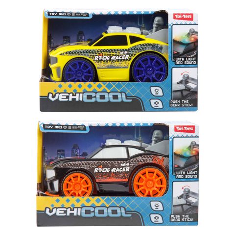 Toi-toys Voiture De Course Rally Rock Racer Avec Lumière Et Son Jouet