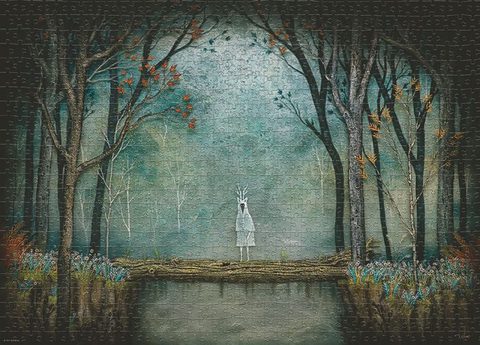 Heye Puzzle Sylvan Spectre 1000 Pièces - Puzzle Forêt Fantastique