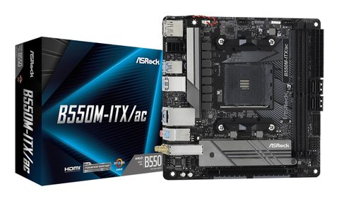 ASRock B550M-ITX/ac AMD B550 Emplacement AM4 mini ITX