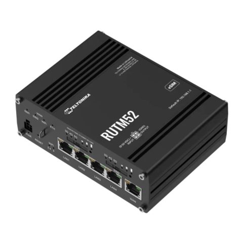 Teltonika Routeur Industriel 5g Wifi 5 5x Rj45 Poe 6ghz - Tk-rutm52