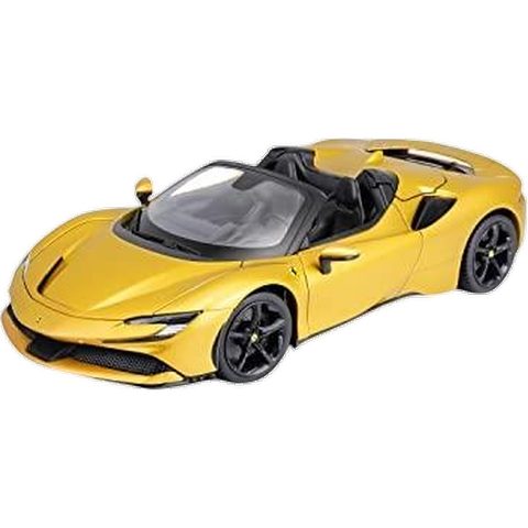Bburago Modèle Réduit Ferrari Sf90 Stradale Hybrid Spider 2021 - Portes Ouvrantes, Finition
