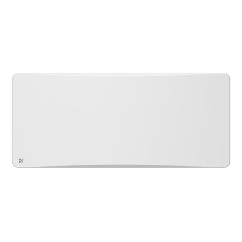 Bestherm Radiateur électrique fixe à inertie sèche fonte + film avec thermostat interchangeable 2000W ALMEA horizontal