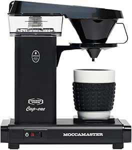 Moccamaster Cafetière filtre Aster MoccamCup-One design minimaliste
