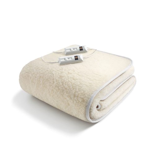 Imetec Scaldasonno Chauffe-lit Électrique 110 W Blanc Laine
