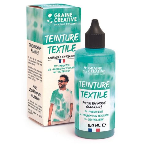 Graine Créative Peinture Pour Textile 100 Ml Effet Tie And Die