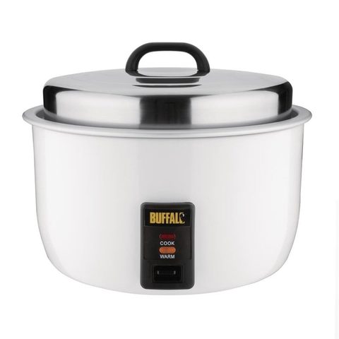 Buffalo Cuiseur à Riz Professionnel - 10 Litres - 92 Portions