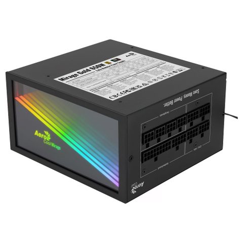 AeroCool Mirage Gold RGB 650W 80 Plus Or Modulaire