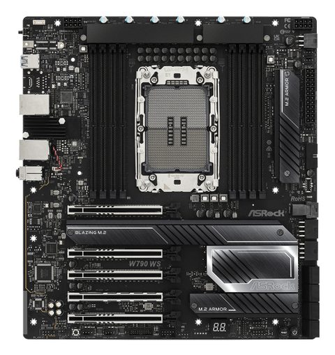 ASRock W790 Ws R2.0 Intel W790 Lga 4677 (socket E) Atx Étendu