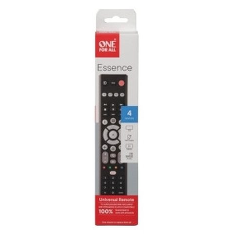 One For All Mando a distancia universal Essence Basic 4, 4 dispositifs, 52 boutons