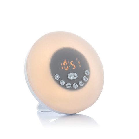 Innovagoods Réveil Matin Rechargeable Avec Enceinte Sunrilk