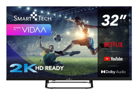 Smart-tech 32hv02v Tv 81,3 Cm (32") Hd Smart Tv Wifi Noir 180 Cd/m²