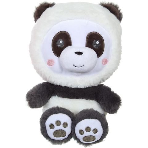 Gipsy Toys Peluche Panda Hoody Pets - 24 cm