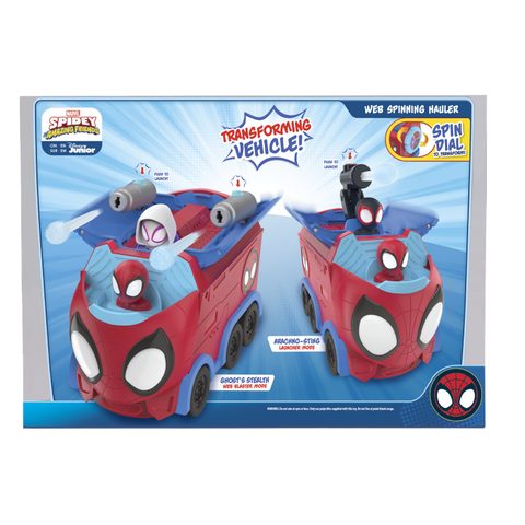 Jazwares Véhicule Web Spinning Hauler