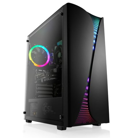 Csl Computer Pc Gaming M13030h - Amd Ryzen 5 - Nvidia Rtx3050 - Ddr4 - M.2 Ssd - Windows 11 Famille