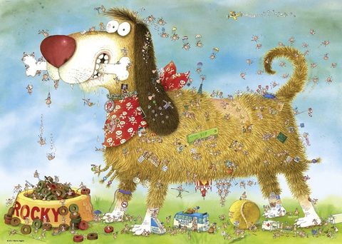 Heye Puzzle Dog's Life 1000 3hkg