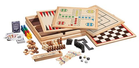 Philos Houten Game Set Compendium 10 - Groot