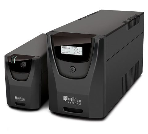 Riello Net Power Alimentation D'énergie Non Interruptible Interactivité De Ligne 0,6 Kva 360 W 4 Sortie(s) Ca