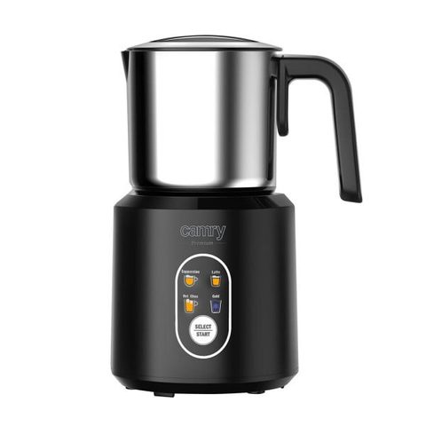 Camry Mousseur À Lait Adler Cr 4498 1000 W 500 W Noir Argenté 350 Ml