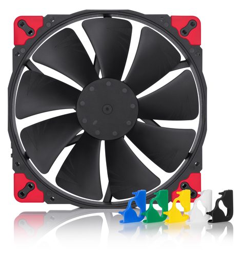 Noctua NF-A20 PWM CH.BK.S système de refroidissement d'ordinateur Boitier PC Ventilateur 20 cm