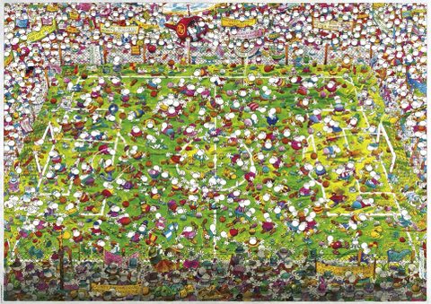 Heye 4000 Pièces: Mordillo: Folle coupe du monde